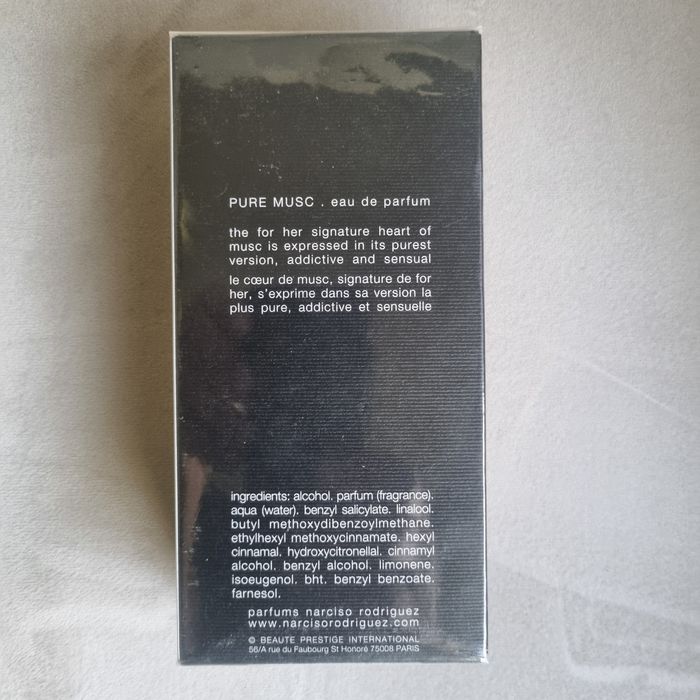 Narciso Rodriguez Pure Musc for her Eau De Parfum 100 ml oryginalny w