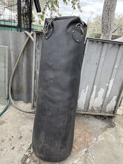 Мішок боксерський Boxer кирза 100 см Чорний