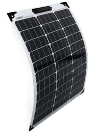Painel fotovoltaico flexível de 80 watts 12 voltes
