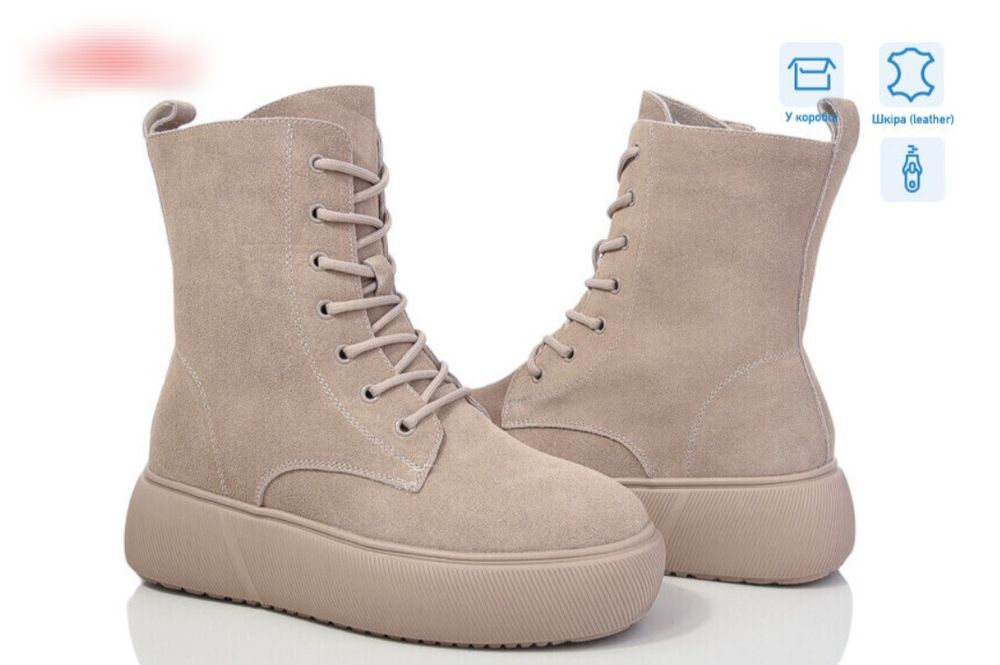 АКЦІЯ! Зимові челсі, зимові черевики жіночі. Натуральна шкіра і замш.