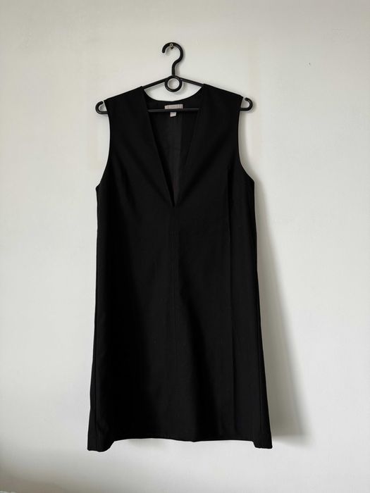 H&M Prosta sukienka z dekoltem w serek