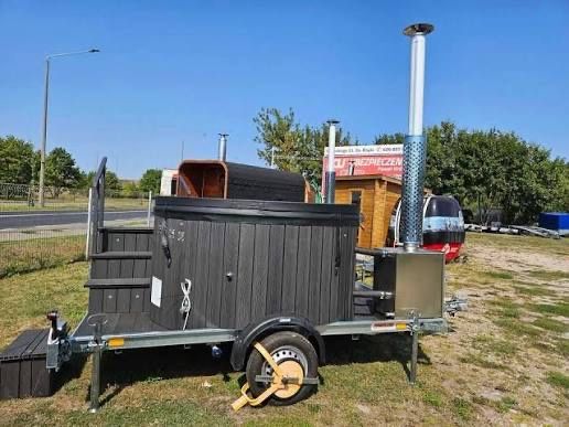 WOLNA Luksusowe Mobilne Jaccuzi -Bania Ogrodowa / Relaks u Ciebie / Dowóz