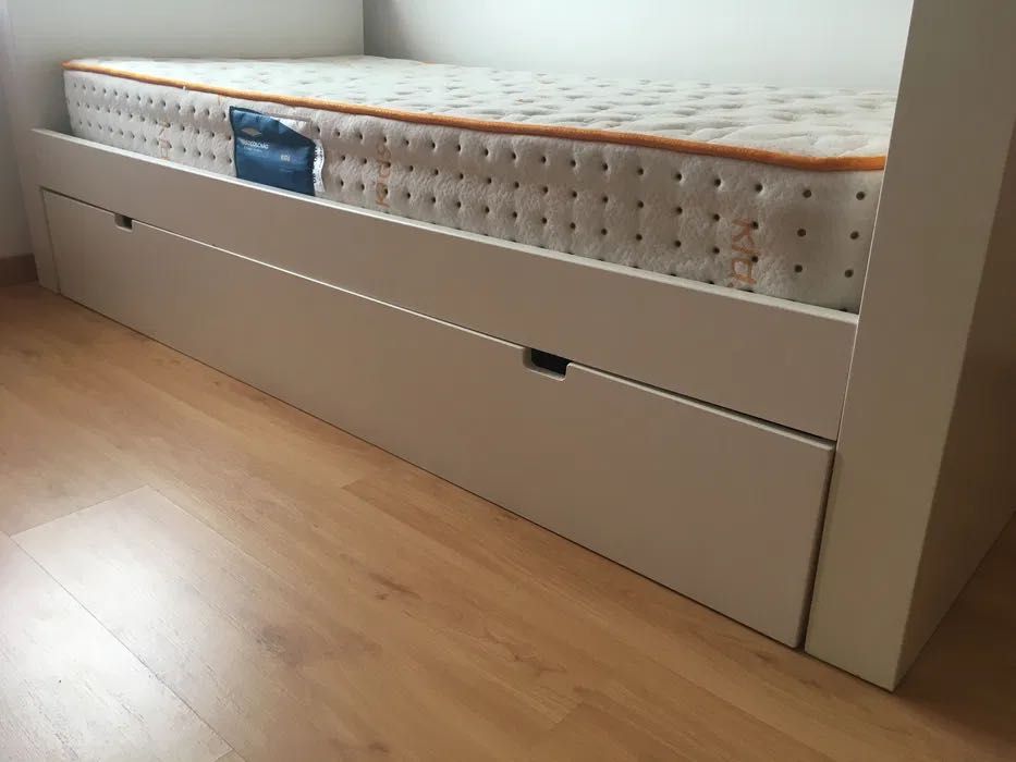 Cama criança com gavetão e colchão