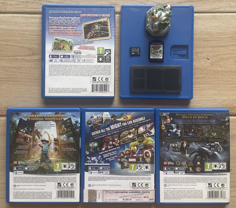 PS Vita Piano Black (My Lego Edition) + Extras