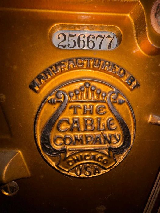 Pianola Antiga Carola Inner-Player – The Cable Company – Para Restauro