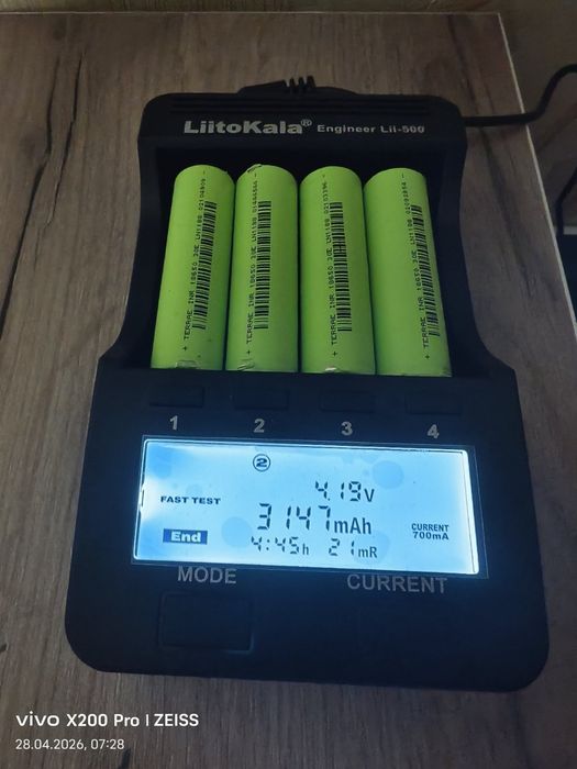 18650 TerraE аккумуляторы 3100-3200 MAh