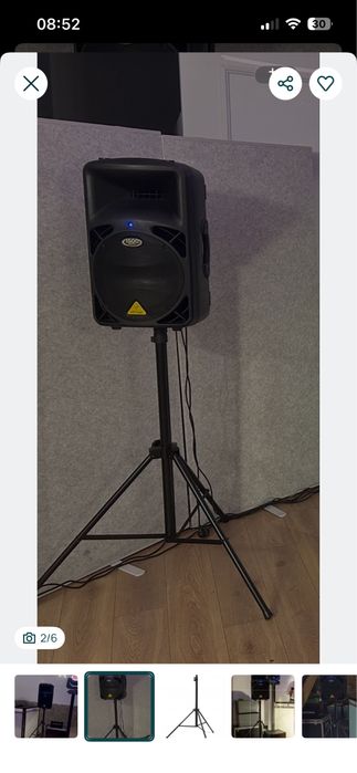 Statywy dla DJ - 2 szt + pokrowce