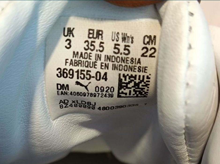 Tênis puma número 35,5 como novos,  original