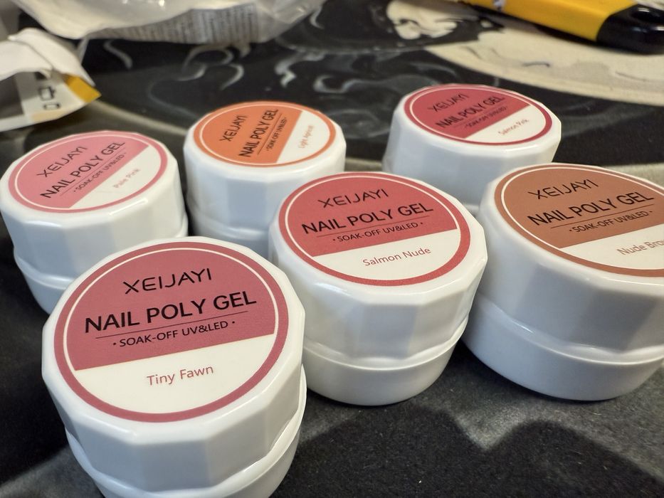 zestaw 6 lakierów hybrydowych