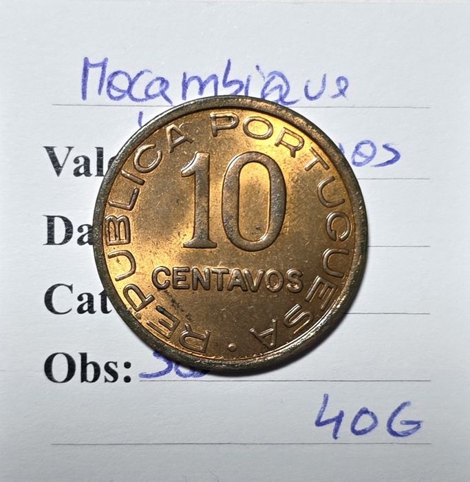 10 centavos 1942 Moçambique
