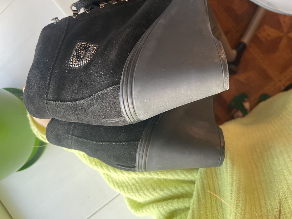 Ботіночки замшеві натуральні на меху