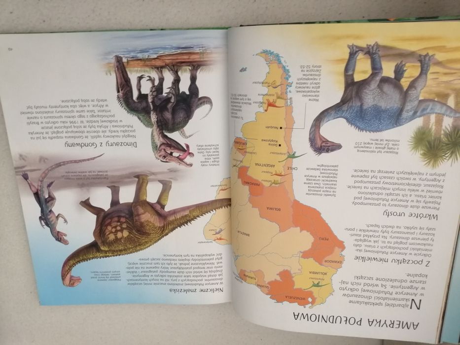 Ilustrowany Atlas świata dinozaurów