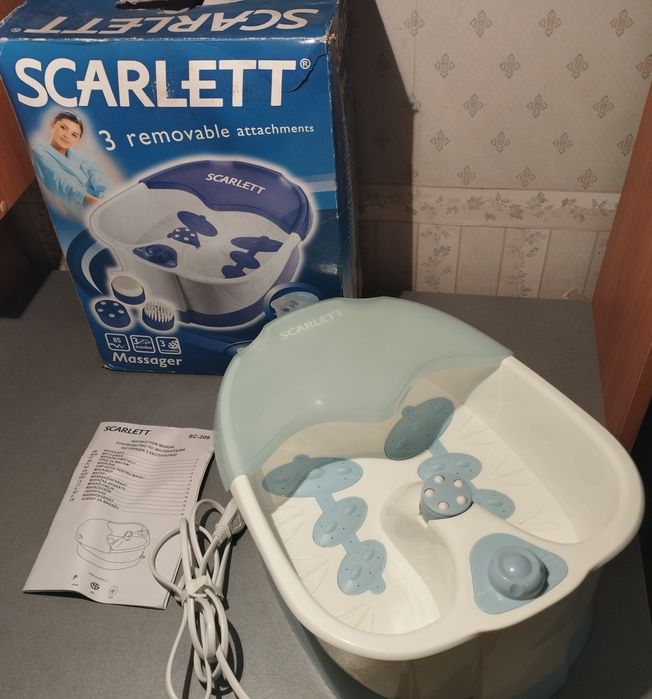 Электроприбор массажная ванночка для ног новая не дорого