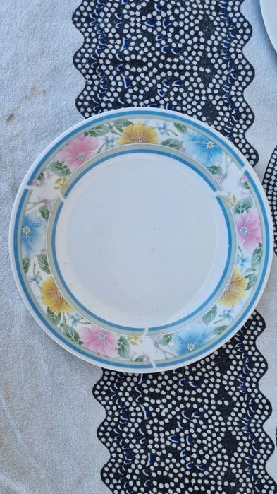 Prato loiça 1 unidade sobremesa