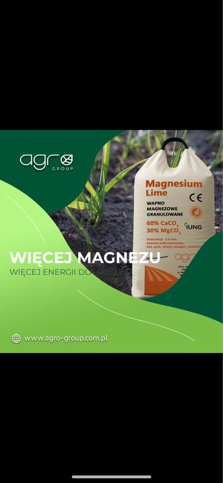 Wapno granulowane kredowe i magnezowe oraz czarna kreda PRODUCENT