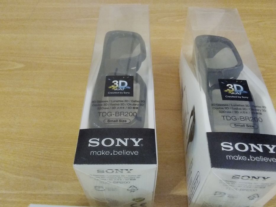Óculos Sony 3D Novos p/desocupar