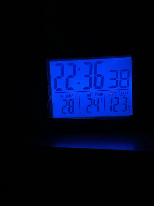 Автомобильные часы с термометром ВАЗ 2110: 200 грн. - Салонний годинник ...