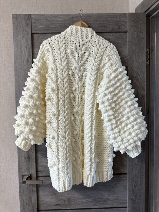 Кардигани на замовлення з плюшевої пряжі