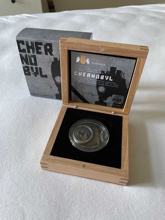 Moneta Czarnobyl - Ludzkie Tragedie - 5$