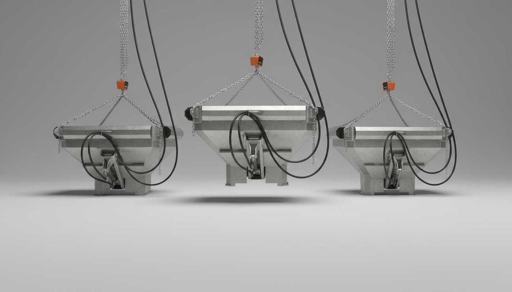 Hydrauliczny kosz do odłowu ryby aluminiowy