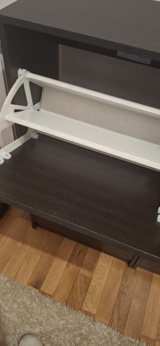 Sapateira Bissa Preto Ikea