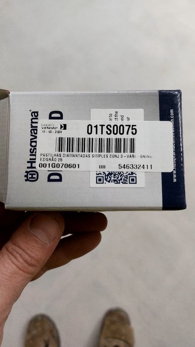 Pastilhas Husqvarna de corte ou desbaste