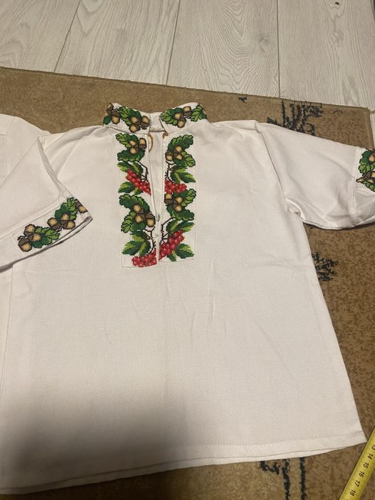 Вишивка для хлопчика на короткий рукав та довгий на 6-8 років