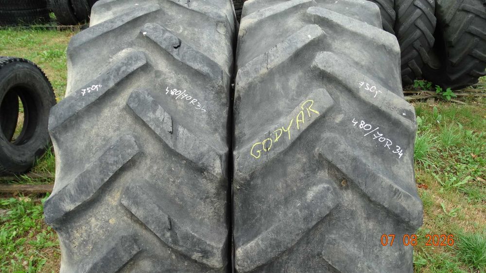 opona 480/70r34 uzywana te i inne