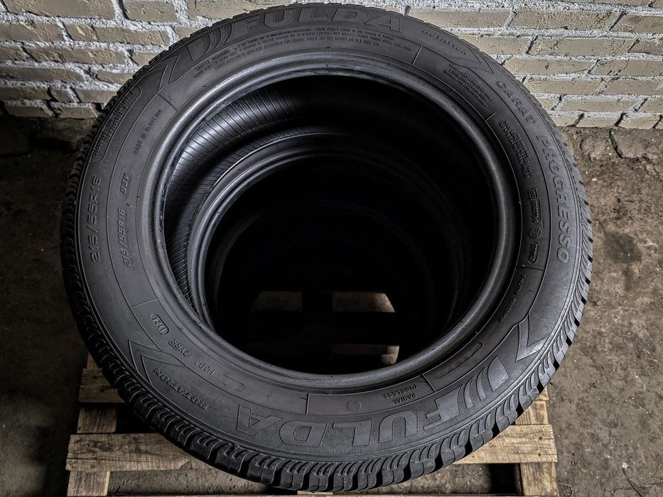 215/55r16 Fulda | 8mm | 2024 | Slovenia | Преміум шини | Як нові | 4шт