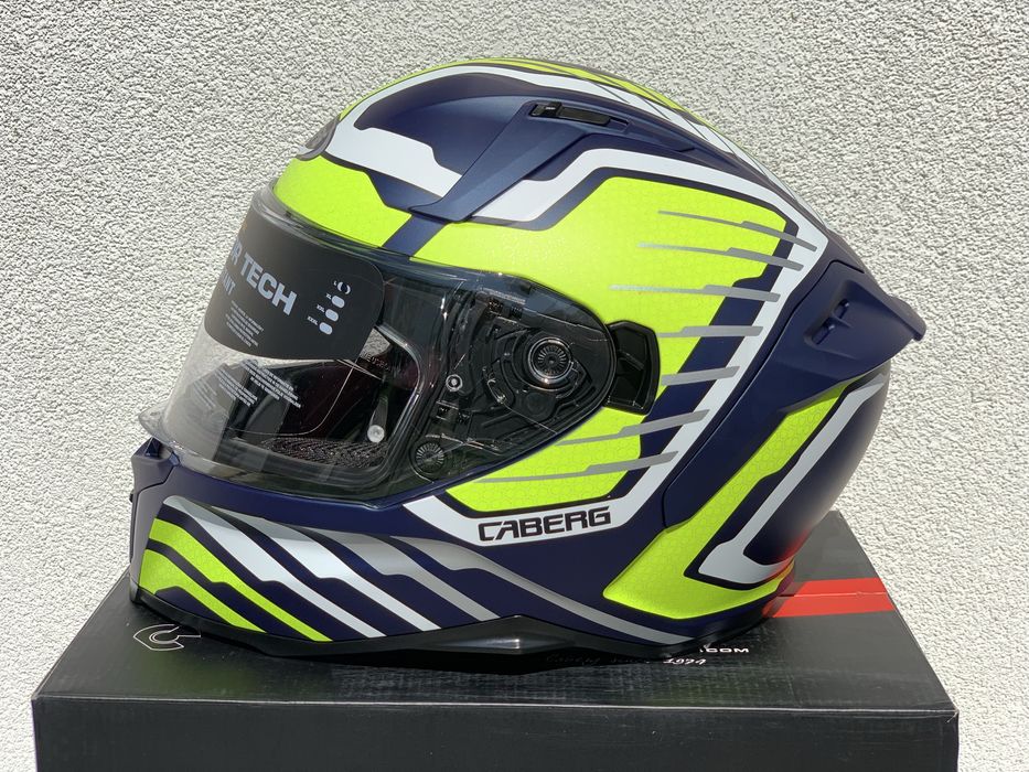 Kask motocyklowy Caberg Avalon Forge rozmiar S, Blenda, Fluo!