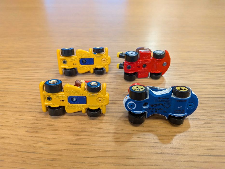 Hot Wheels Mario Kart – 4‑pak pojazdów (HDB22)