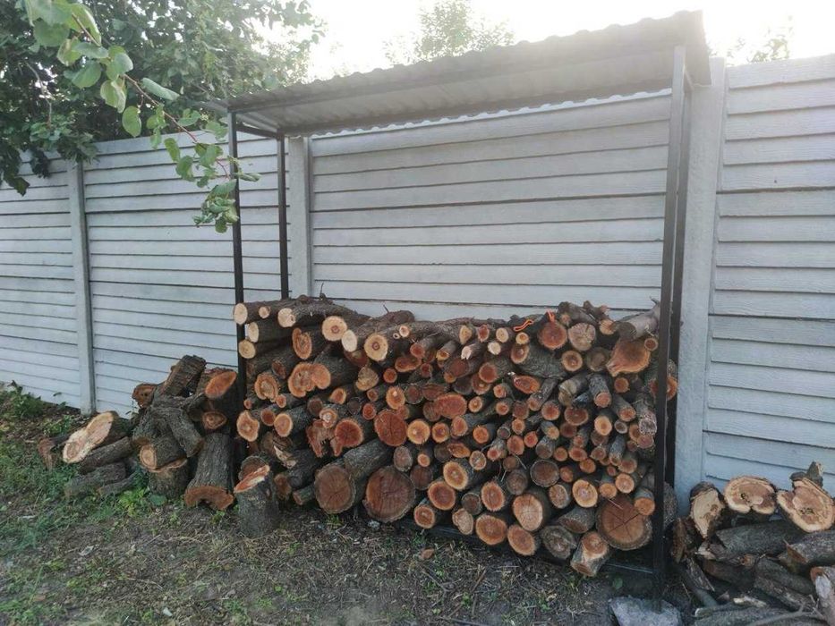 Дровник для дров (металевий каркас для дров, дровниця)