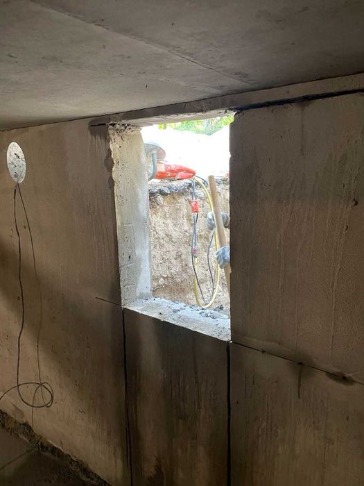 Алмазная резка бетона.