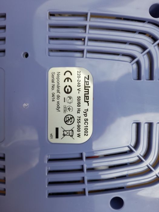 Parowar Zelmer fioletowy ZSC1002V