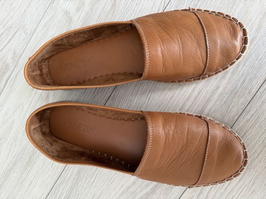 Butu VENEZIA espadryle 40 brązowe ROV