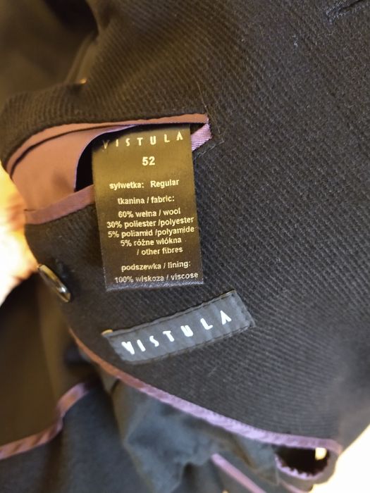 Vistula płaszcz męski, stan idealny,