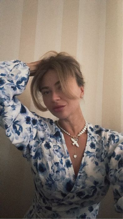 Намисто з перлин,  чокер Горлиця,  голубка