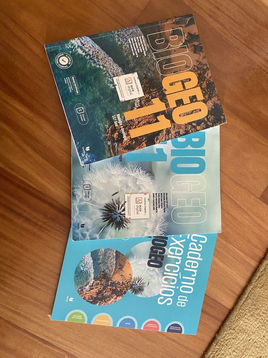 Manuais e Caderno Atividades/Exercícios Biologia e Geologia 11, BIOGEO