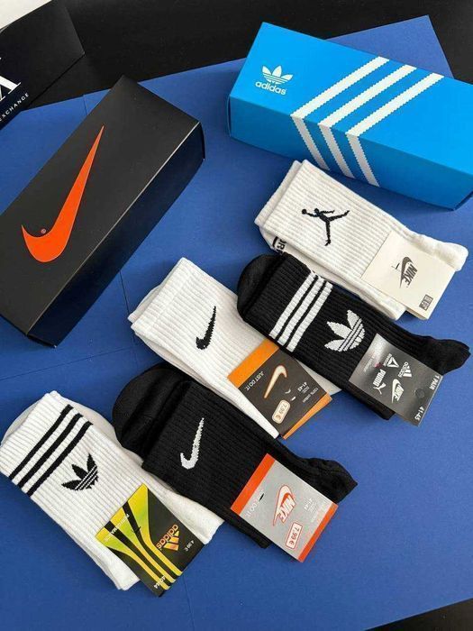 Чоловічі труси Nike. Мужские боксеры Найк, черные, хлопок
