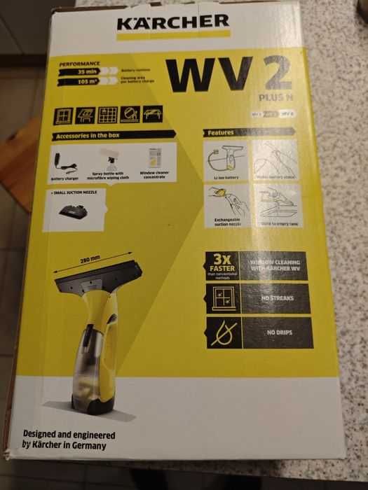 Karcher WV2 Plus . Myjka do okien, stan bdb.