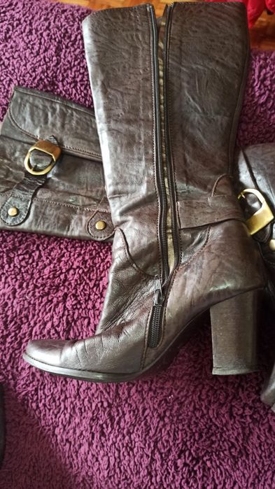 Bota senhora pele, fabrico portugues