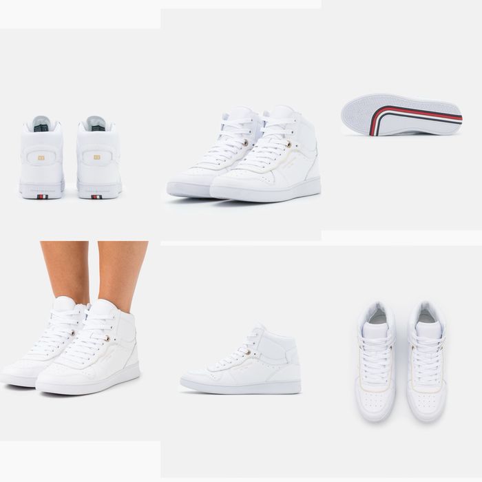 Sneakersy Tommy Hilfiger skórzane 38 białe