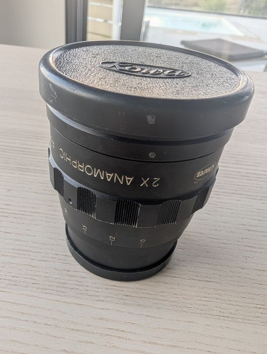 Lumix S5D+(18-40 mount L)+anamorphic lens