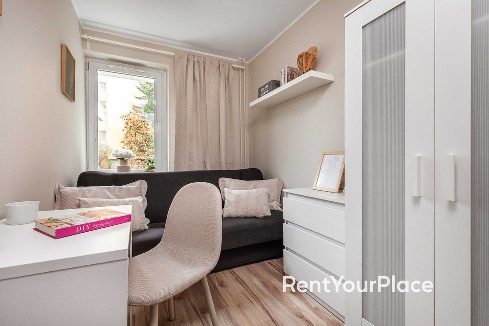 Pokój 6,6 m² po odświeżeniu - ul. Zamiejska - OD ZARAZ
