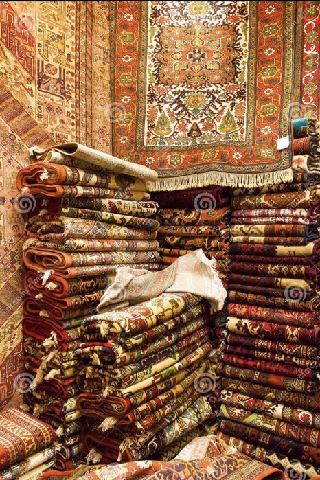 Carpetes orientais persas 100% feitos à mão