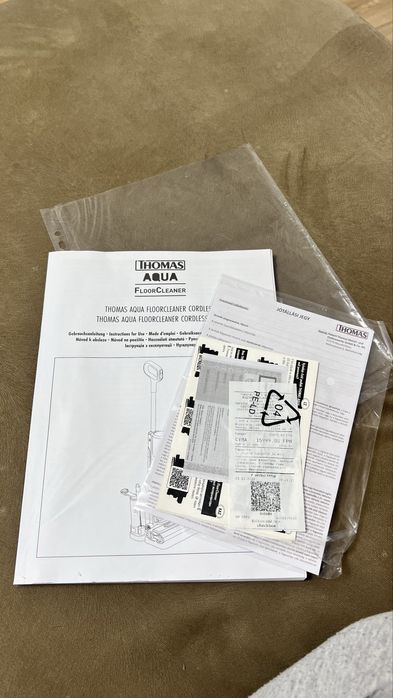 Продам пилосос Thomas Aqua Floor Cleaner