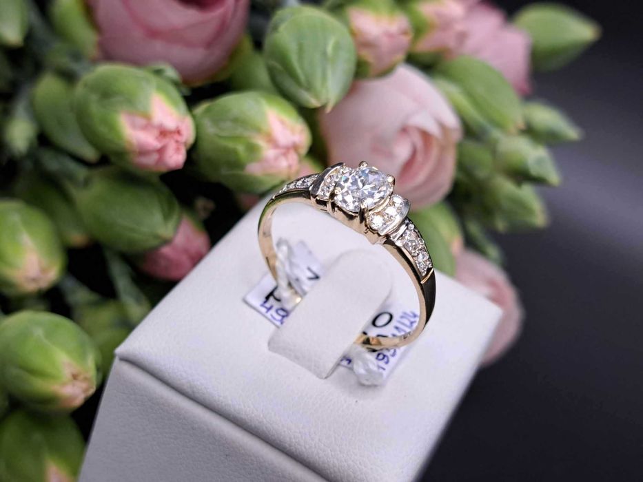 ZŁOTY PIERŚCIONEK 2,74 GR. próba: 585 roz. 25 Komis Redi