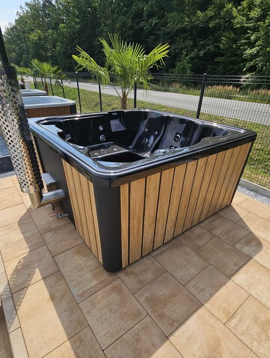 Jacuzzi ogrodowe wanna SPA Comfort 6 osób piec zintegrowany Wi-Fi OD RĘKI Polski producent