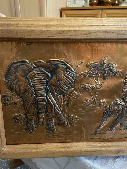 Картина Слони на прогулянці