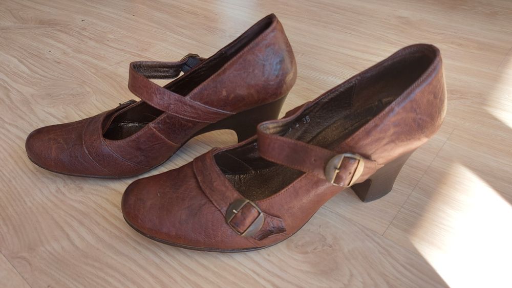 Buty skórzane Nessi